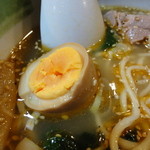 たきたろう - 塩ラーメン味付け玉子つき