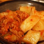 成吉思汗 大黒屋 - キムチ盛り合わせ（2012年12月）