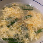 ひろ屋 - 玉子スープ　500円