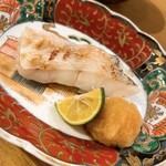 スシコーヒー - 白甘鯛の塩焼き
