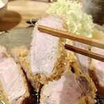 とんかつ 乃ぐち - 三右衛門 ロース 