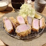 とんかつ 乃ぐち - 乃ぐち おまかせ 3300円 三右衛門 ロース ・TOKYOｰX リブロース・ヒレ