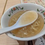 餃子の王将 - 玉子スープは、まいう〜