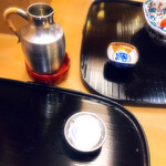 赤坂 詠月 - ✽ これも私が選んだ錫の盃に合わせた徳利を選定してくれました。