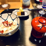 赤坂 詠月 - ◎ お食事　 蛸の炊き込みご飯