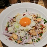 めん業一筋 善龍 - ネギ塩あぶらめん(登場時)