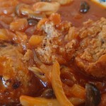 おぐセンター - 煮込みハンバーグ アップ