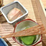 温味 - あん肝味噌漬け 空豆 バチコ