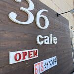 36cafe - お店は県道久留米柳川線沿いにあります。
 