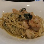 ANTICA OSTERIA DELL’ALBA - 小海老とバジル