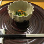 広尾 一会 - 先付です。