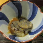 広尾 一会 - 能登のナマコを淡路のコノワタで和えたもの。