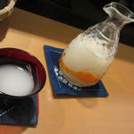 広尾 一会 - 濁り酒が進みました。