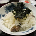 広尾 一会 - 佐賀・有明の海苔をかけて。