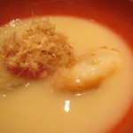 くろぎ - 椀もの  白味噌雑煮 丸餅