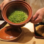 くろぎ - 食事  七草御飯