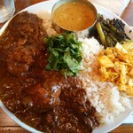 かりい食堂 - メインプレート①③④⑤です