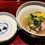 銀座 しのはら - 合鴨と葱の鍋