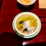 銀座 しのはら - 蕗の薹の器