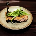 銀座 しのはら - 鶉焼き鳥