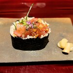 銀座 しのはら - 鮪の太巻き