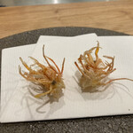 てんぷら 一心 -  ⒈車海老の足