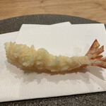 てんぷら 一心 - ⒉車海老～レア