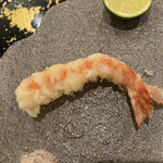 てんぷら 一心 - ⒎車海老2