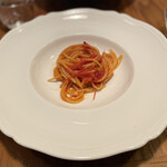 イタリアンバル SABA - スパゲッティ 塩トマト（熊本産塩トマト）