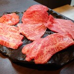 焼肉 じゅん - お肉6種盛り