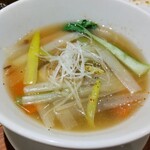 ぴょんぴょん舎  - 温麺 1000円なり