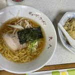 大八 - Aセット:しょうゆラーメン+チャーハン