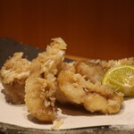 こころや - 甘鯛の松笠揚げアップ