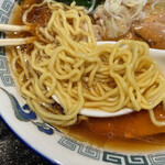 中華そば こましょう - 「中華そば 醤油 並」（780円）の麺
