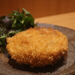 こころや - 牛すじチーズコロッケアップ