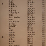 こころや - 2022年2月下旬のメニュー