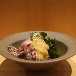 こころや - ホタルイカ新若芽ぬた