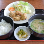 長浜ラーメン小太郎 - 鶏の唐揚定食