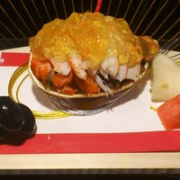 濱壹 - 卵一杯の香箱蟹。ジュレ状の出汁