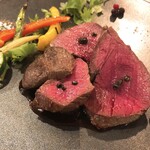 Kukuri trap! Ezo deer Steak (150g)