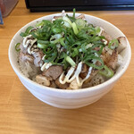 万里一喰 - ミニマヨチャー丼250円