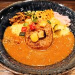 Infinity Curry and Cookie - ハンバーグカレー(1000円)