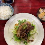 ふくよし - ランチ(ステーキ定食)¥1000