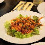 アーンドラ・ダイニング - 2013.1 ヒヨコ豆・タマネギ・トマトのサラダ