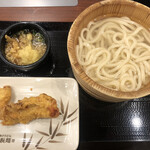 丸亀製麺 - 2022/02/20
            釜揚げうどん 290円→140円 アプリクーポン
            かしわ天 160円