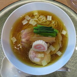 中華そば 深緑 - 羅臼昆布と鮭節の中華そば