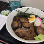 立喰いそば 山吹 - 冷やし椎茸そば