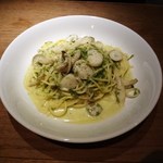 FILO - ホタテとしめじと生海苔のクリームスパゲティ