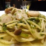 FILO - ホタテとしめじと生海苔のクリームスパゲティ