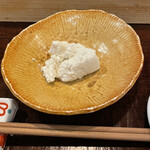 鮨 波づき - 蓮根牛乳豆腐